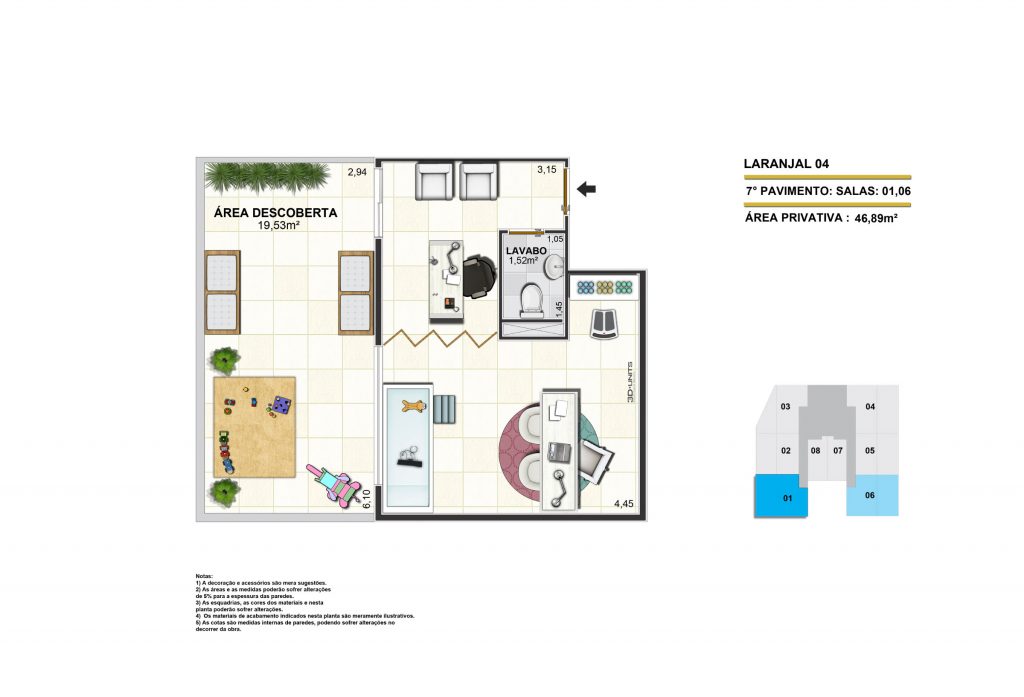 Sala Comercial 1 Life Offices Volta Redonda