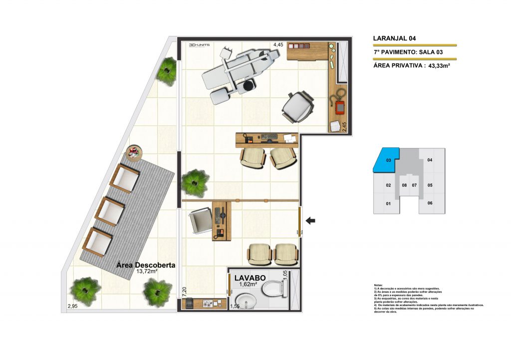 Sala Comercial 3 Life Offices Volta Redonda