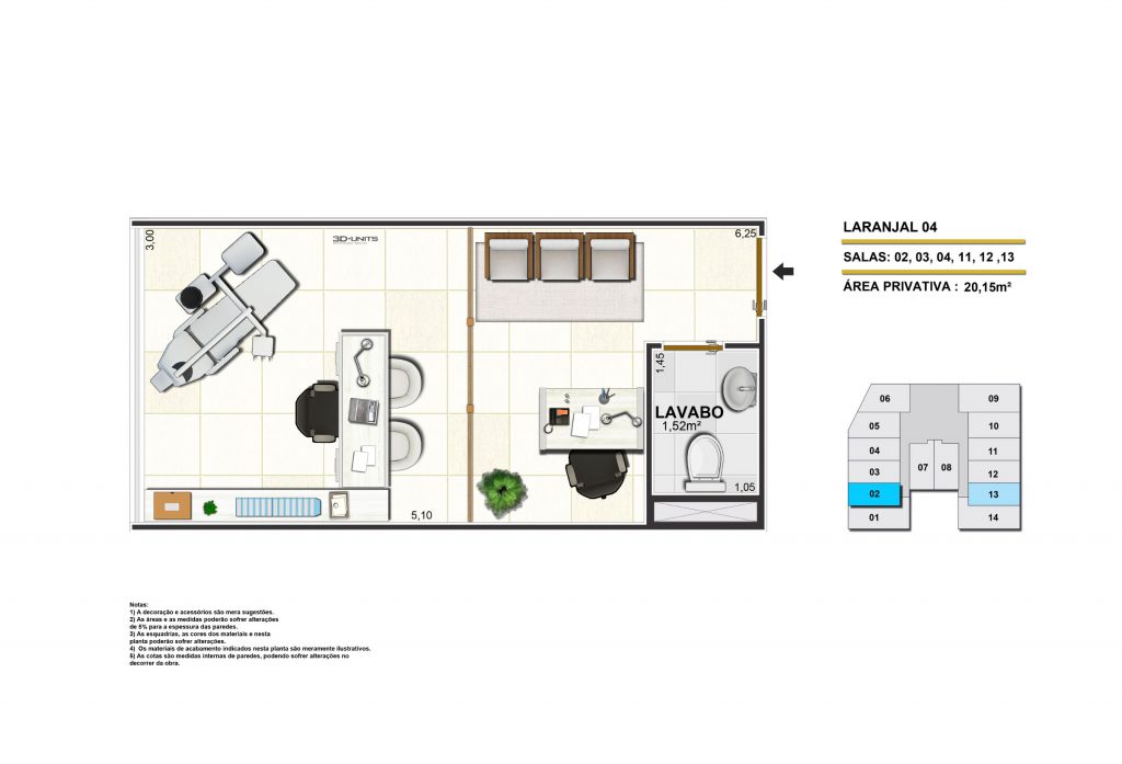 Sala Comercial 2 Life Offices Volta Redonda